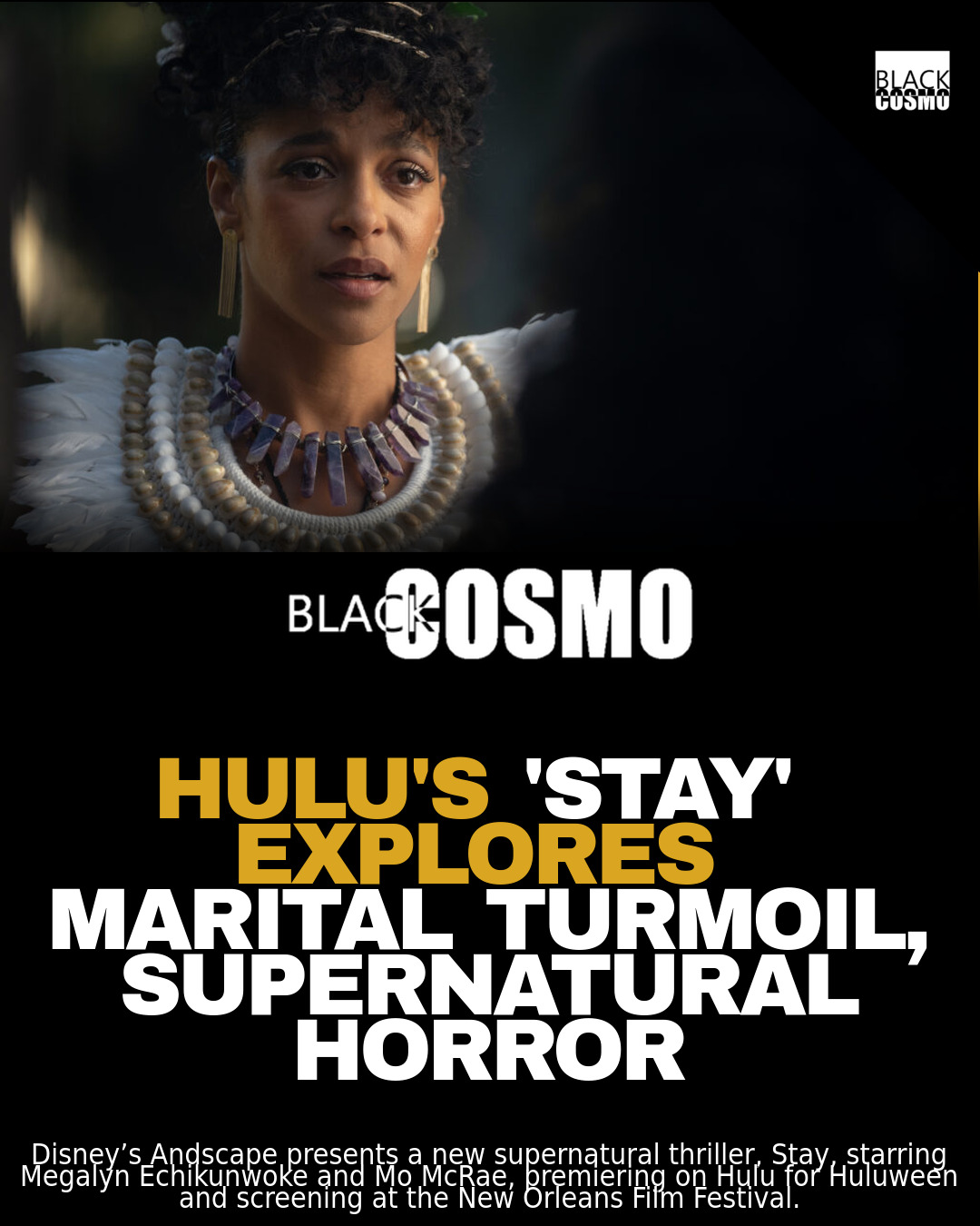 Megalyn Echikunwoke & Mo McRae in ‘Stay’ – BlkCosmo Blerds Megalyn Echikunwoke & Mo McRae in ‘Stay’ – BlkCosmo Blerds