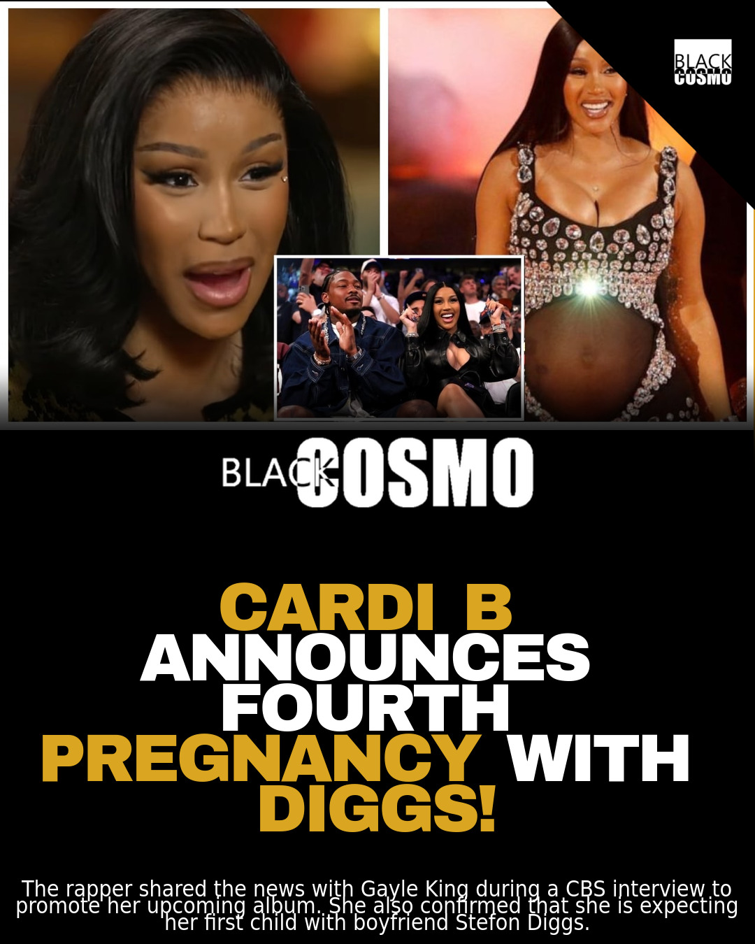 Cardi B Pregnant with Stefon Diggs’ Baby? Cardi B Pregnant with Stefon Diggs’ Baby?
