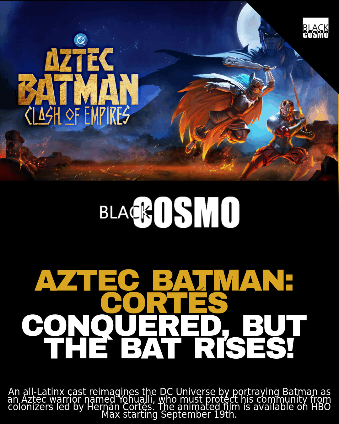 Aztec Batman: Mysticism & Shifting Perspectives | BlkCosmo Blerds Aztec Batman: Mysticism & Shifting Perspectives | BlkCosmo Blerds