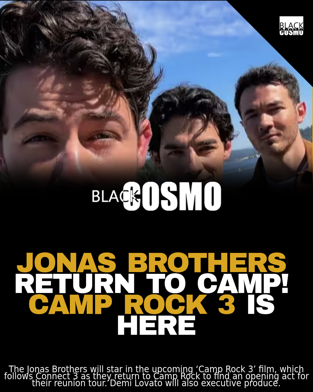 Jonas Brothers ‘Camp Rock 3’ Return Confirmed! Jonas Brothers ‘Camp Rock 3’ Return Confirmed!