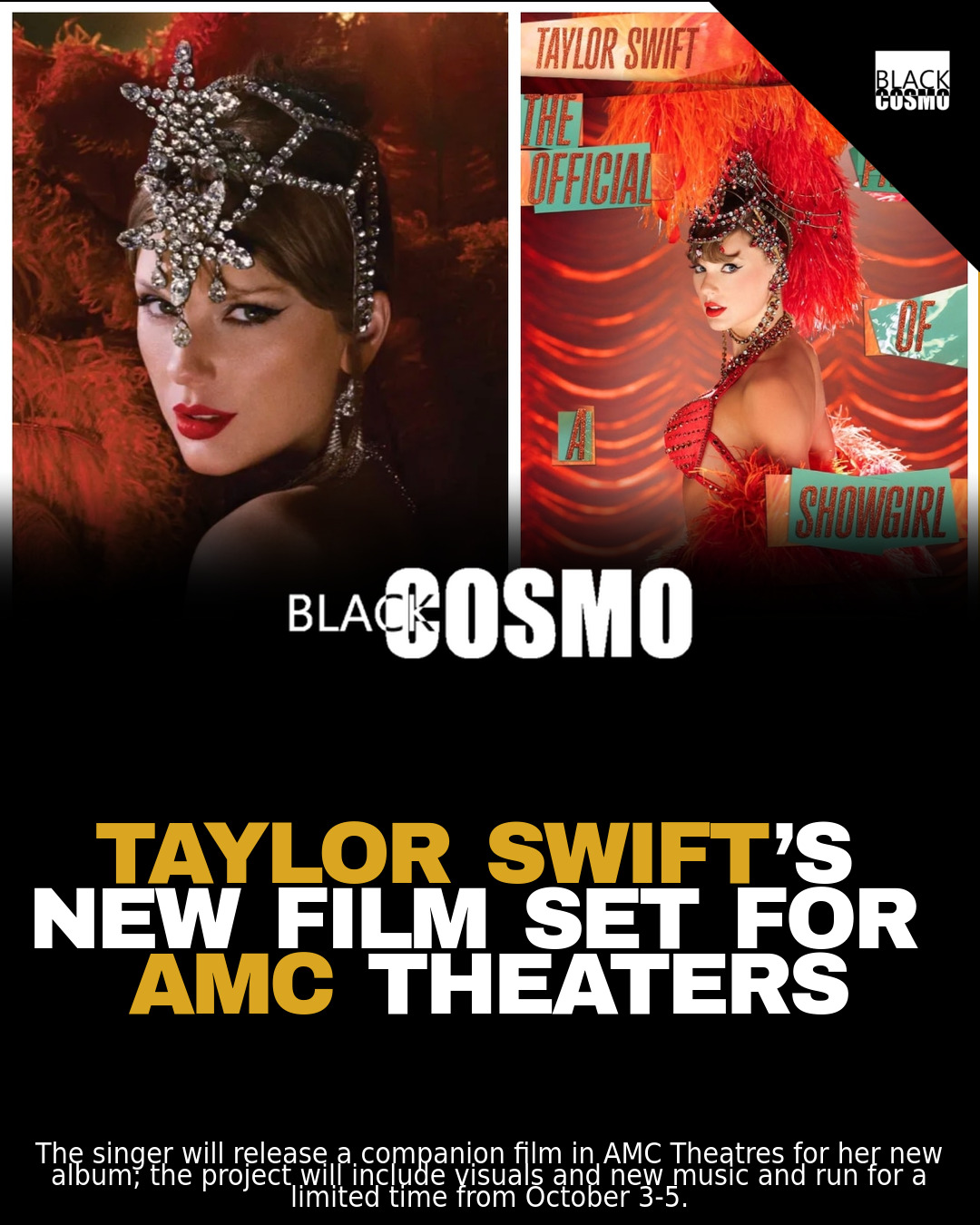Taylor Swift: Showgirl Movie & New Single Released Taylor Swift: Showgirl Movie & New Single Released