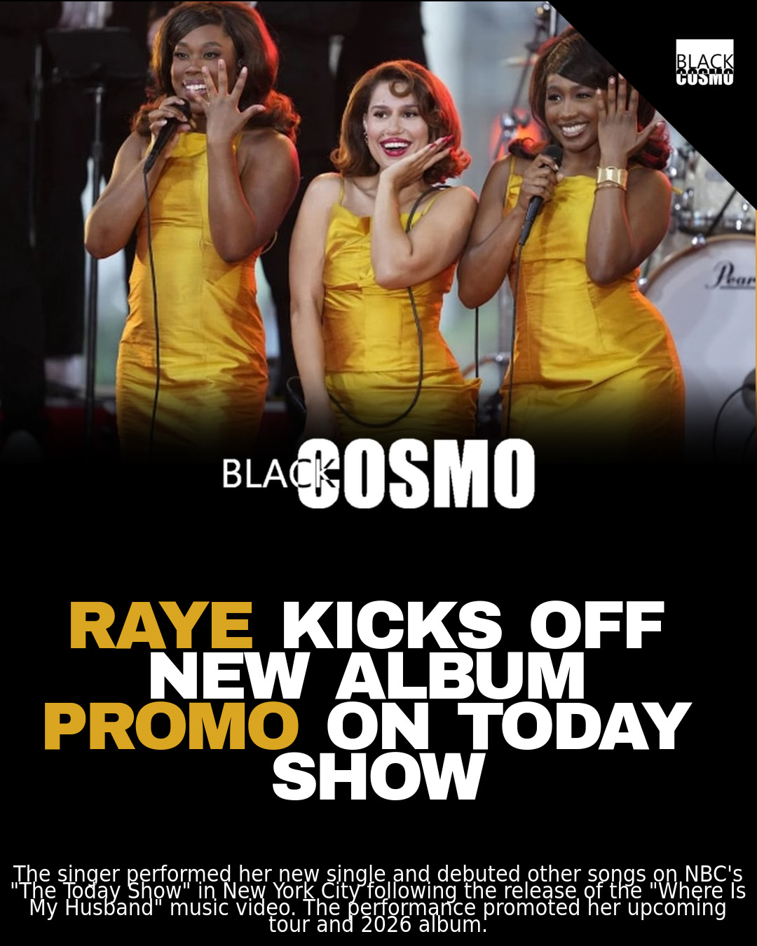 RAYE’s Electrifying ‘TODAY’ Show Performance RAYE’s Electrifying ‘TODAY’ Show Performance