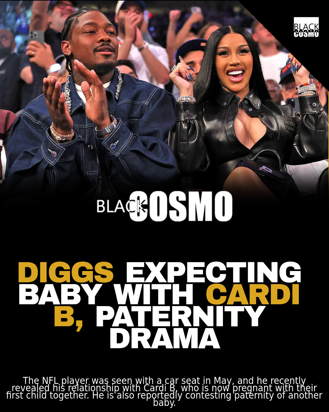 Stefon Diggs: Car Seat Appearance Before Cardi B Reveal Stefon Diggs: Car Seat Appearance Before Cardi B Reveal