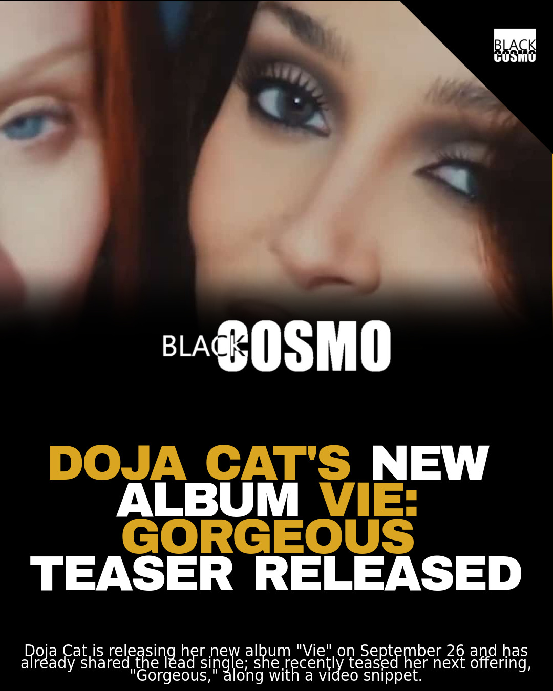 Doja Cat ‘Gorgeous’ Music Video Preview Doja Cat ‘Gorgeous’ Music Video Preview