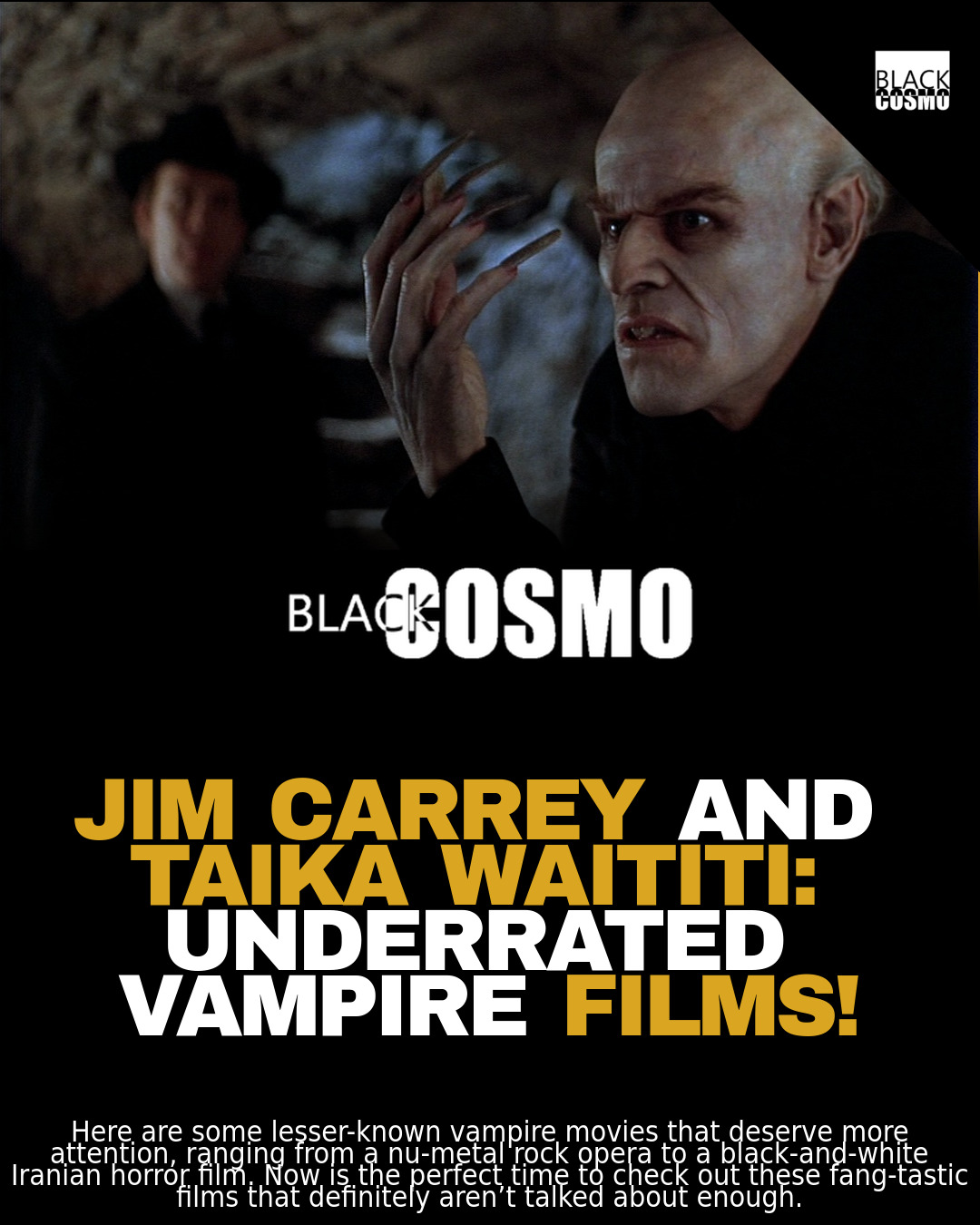 Underrated Vampire Movies You Need To See | BlkCosmo Blerds Underrated Vampire Movies You Need To See | BlkCosmo Blerds