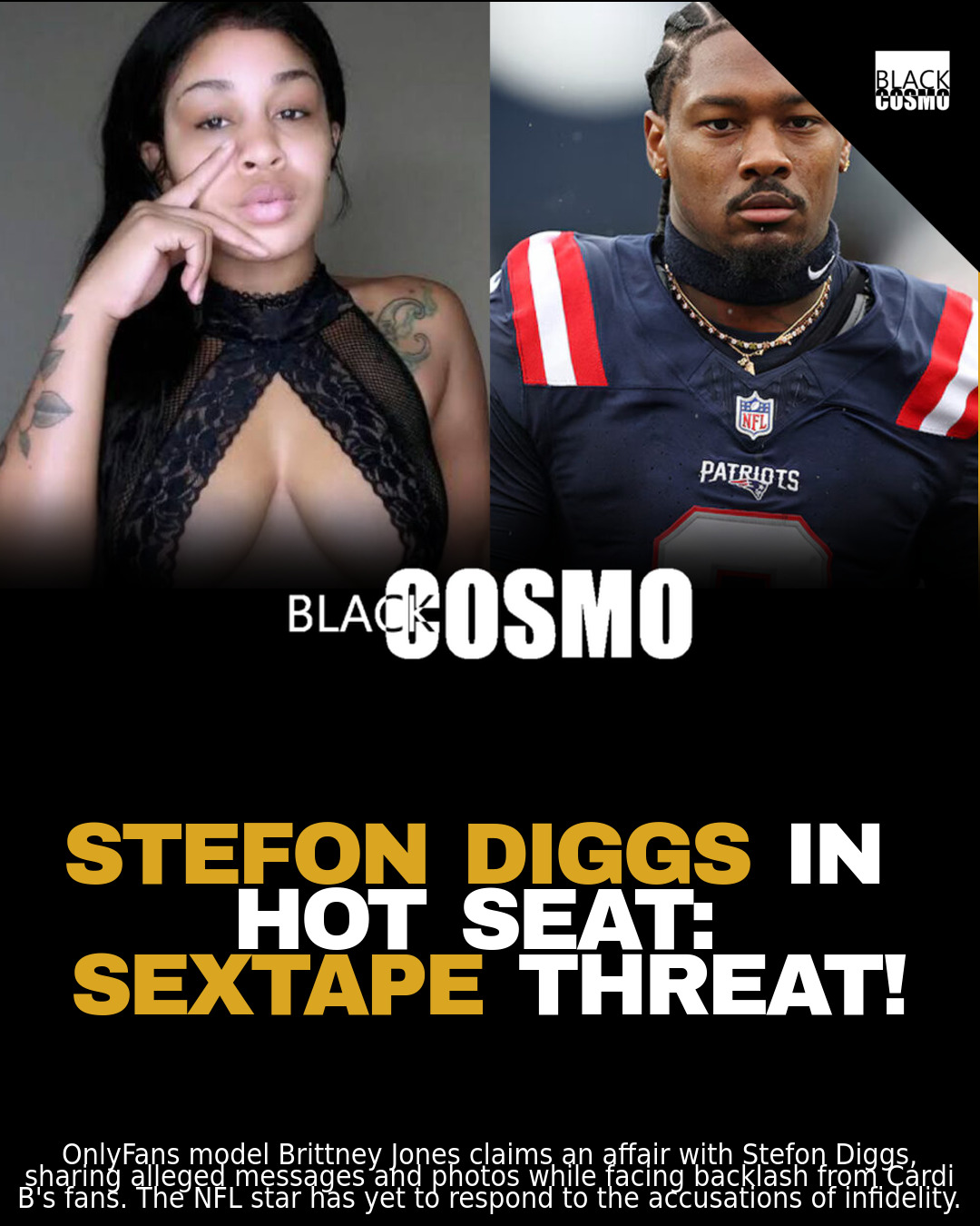 OnlyFans Model Exposes Stefon Diggs: Nudes & Sextape Threat OnlyFans Model Exposes Stefon Diggs: Nudes & Sextape Threat