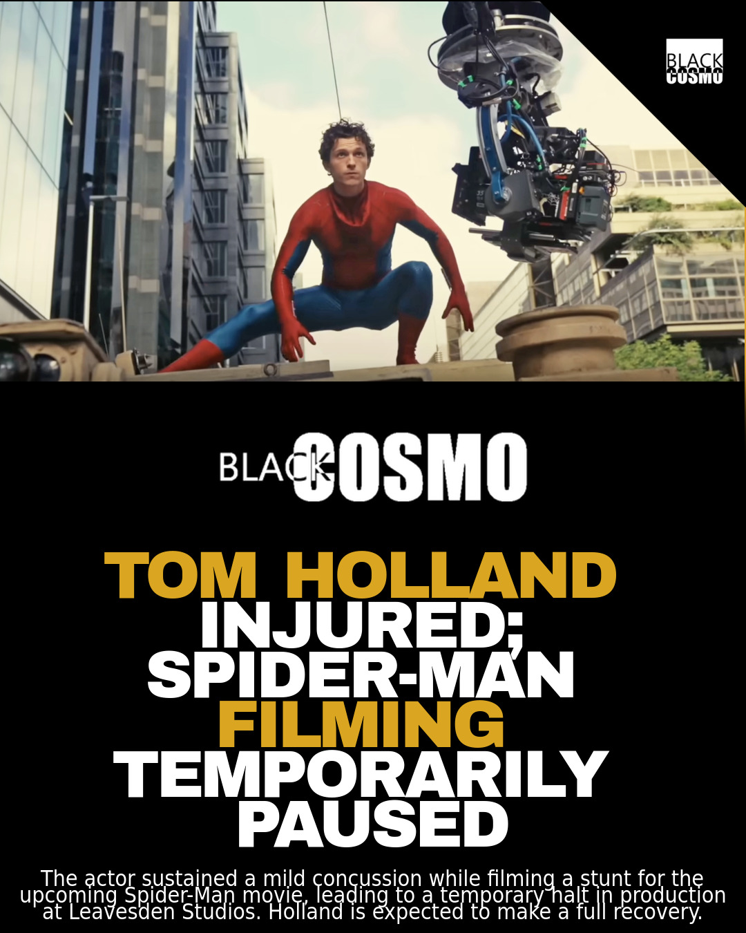 Spider-Man: Brand New Day Filming Halted After Holland Injury Spider-Man: Brand New Day Filming Halted After Holland Injury