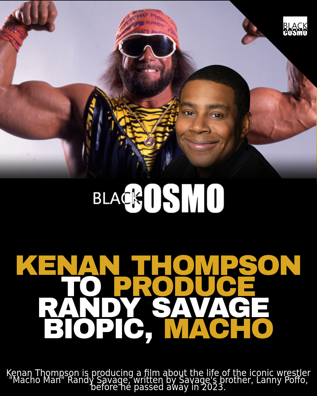 Kenan Thompson Developing Randy Savage Biopic | BGN Kenan Thompson Developing Randy Savage Biopic | BGN