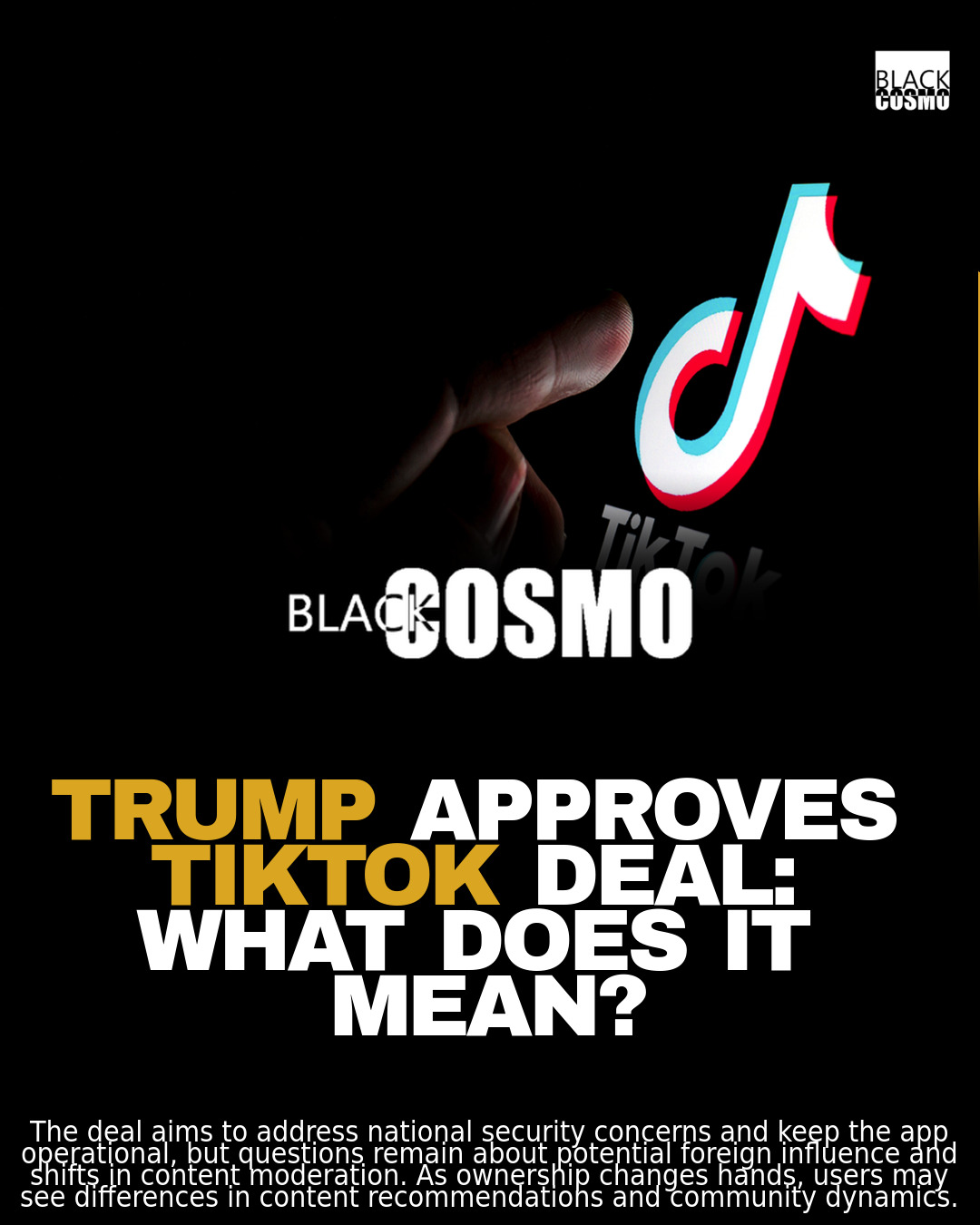 TikTok Ban: Impact on Black Users | BlkCosmo Blerds TikTok Ban: Impact on Black Users | BlkCosmo Blerds