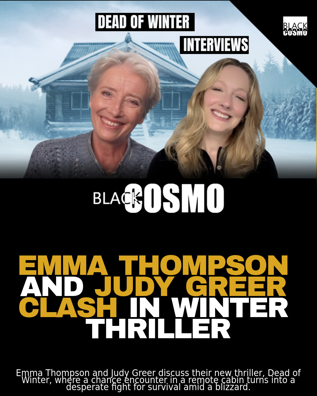 Emma Thompson & Judy Greer in ‘Dead Of Winter’ – BGN Emma Thompson & Judy Greer in ‘Dead Of Winter’ – BGN