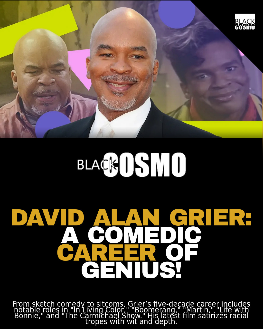 David Alan Grier: 6 Roles That Prove Comedic Genius David Alan Grier: 6 Roles That Prove Comedic Genius