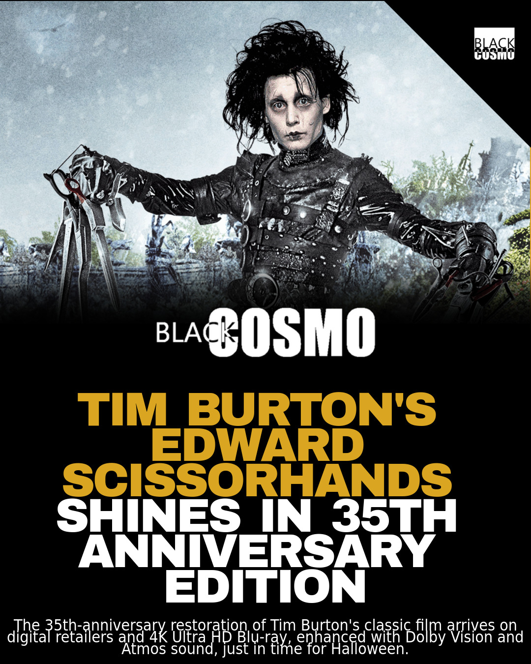 Edward Scissorhands: 35 Years of Magic & Legacy Edward Scissorhands: 35 Years of Magic & Legacy