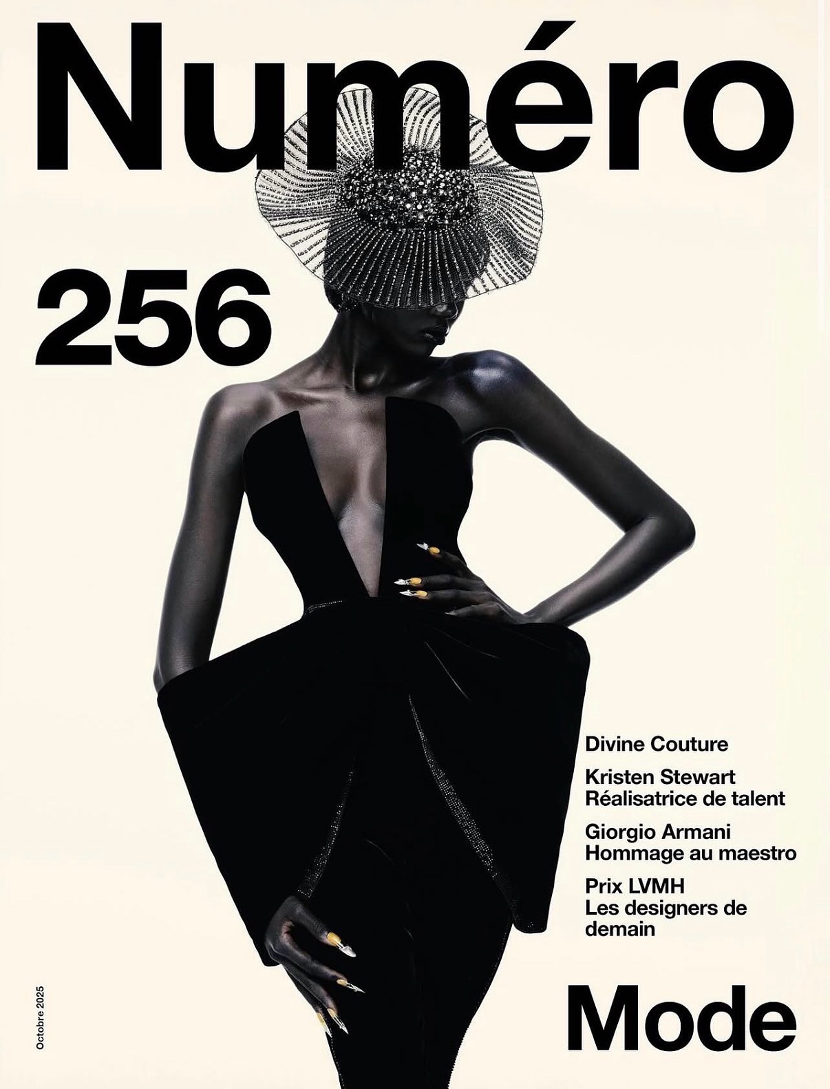 Achol Kuir Thuch Stuns in Giorgio Armani Privé for Numéro October Cover Achol Kuir Thuch Stuns in Giorgio Armani Privé for Numéro October Cover