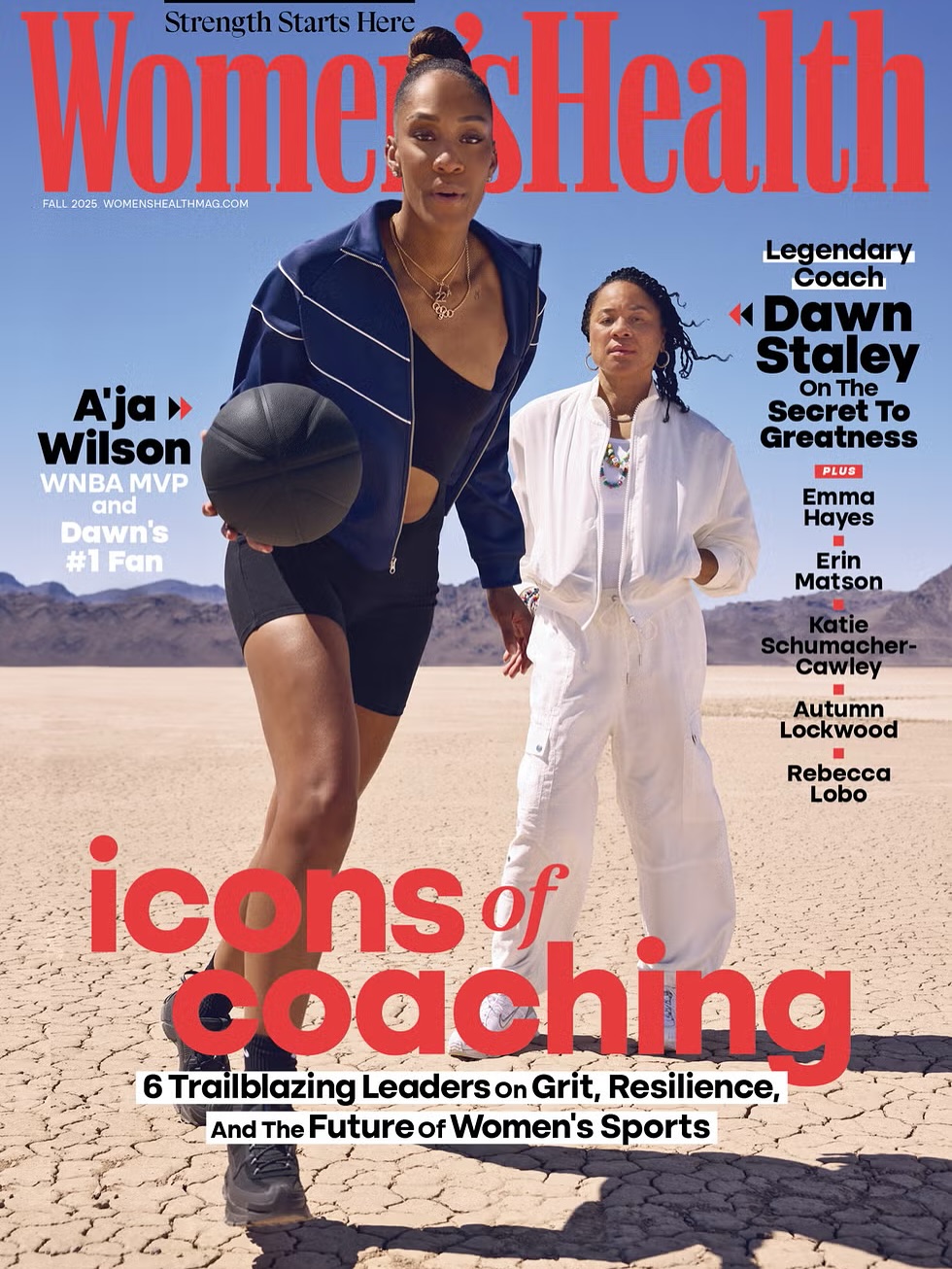 A’ja Wilson and Dawn Staley cover Women’s Health A’ja Wilson and Dawn Staley cover Women’s Health