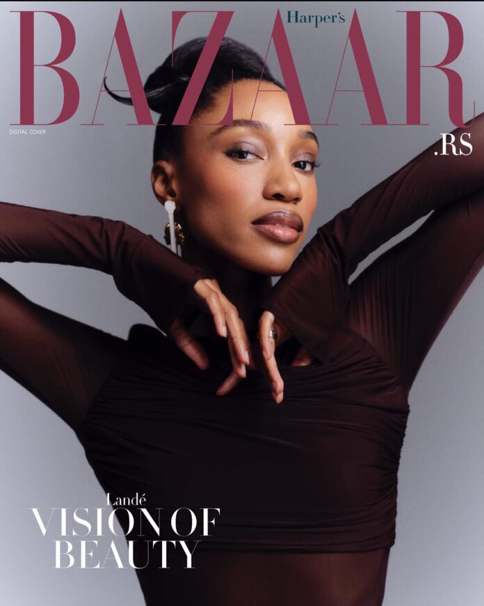 Land Day SHINES on Harper’s Bazaar Serbia, October Land Day SHINES on Harper’s Bazaar Serbia, October