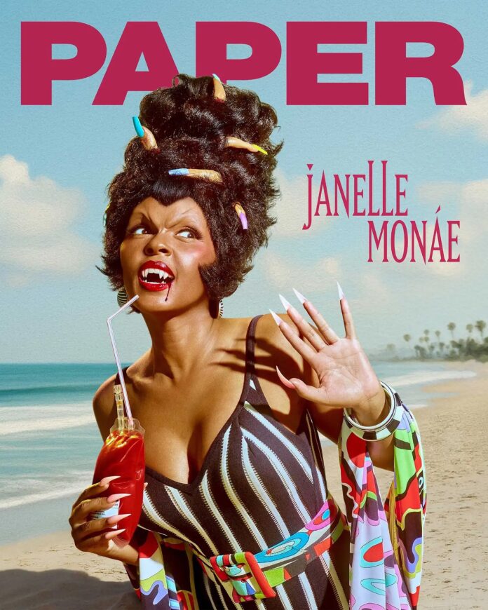 Janelle Monáe DAZZLES on Paper Magazine October Cover, Styled by Nikki Nelms! Janelle Monáe DAZZLES on Paper Magazine October Cover, Styled by Nikki Nelms!