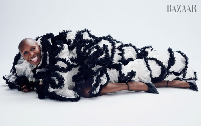 Cynthia Erivo Dazzles on Harper’s Bazaar November Cover! Cynthia Erivo Dazzles on Harper's Bazaar November Cover!