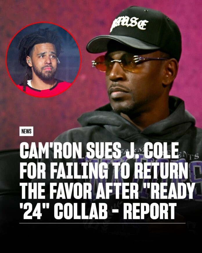 Cam’ron Sues J. Cole: Return the Favor? Cam'ron is reportedly suing J. Cole for failing to return the favor after Killa