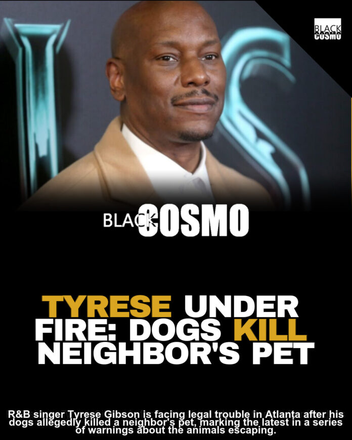 Tyrese Facing Arrest After Dog Attack in Buckhead Tyrese Facing Arrest After Dog Attack in Buckhead