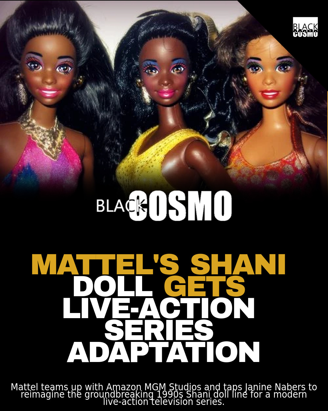 Mattel Shani: Janine Nabers Leads Live-Action Series Mattel Shani: Janine Nabers Leads Live-Action Series