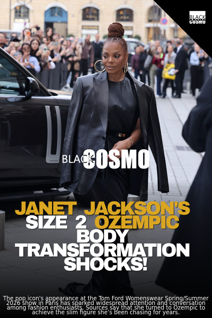 Janet Jackson Ozempic Weight Loss: See Her Size 2 Pics! – BlkCosmo Cover