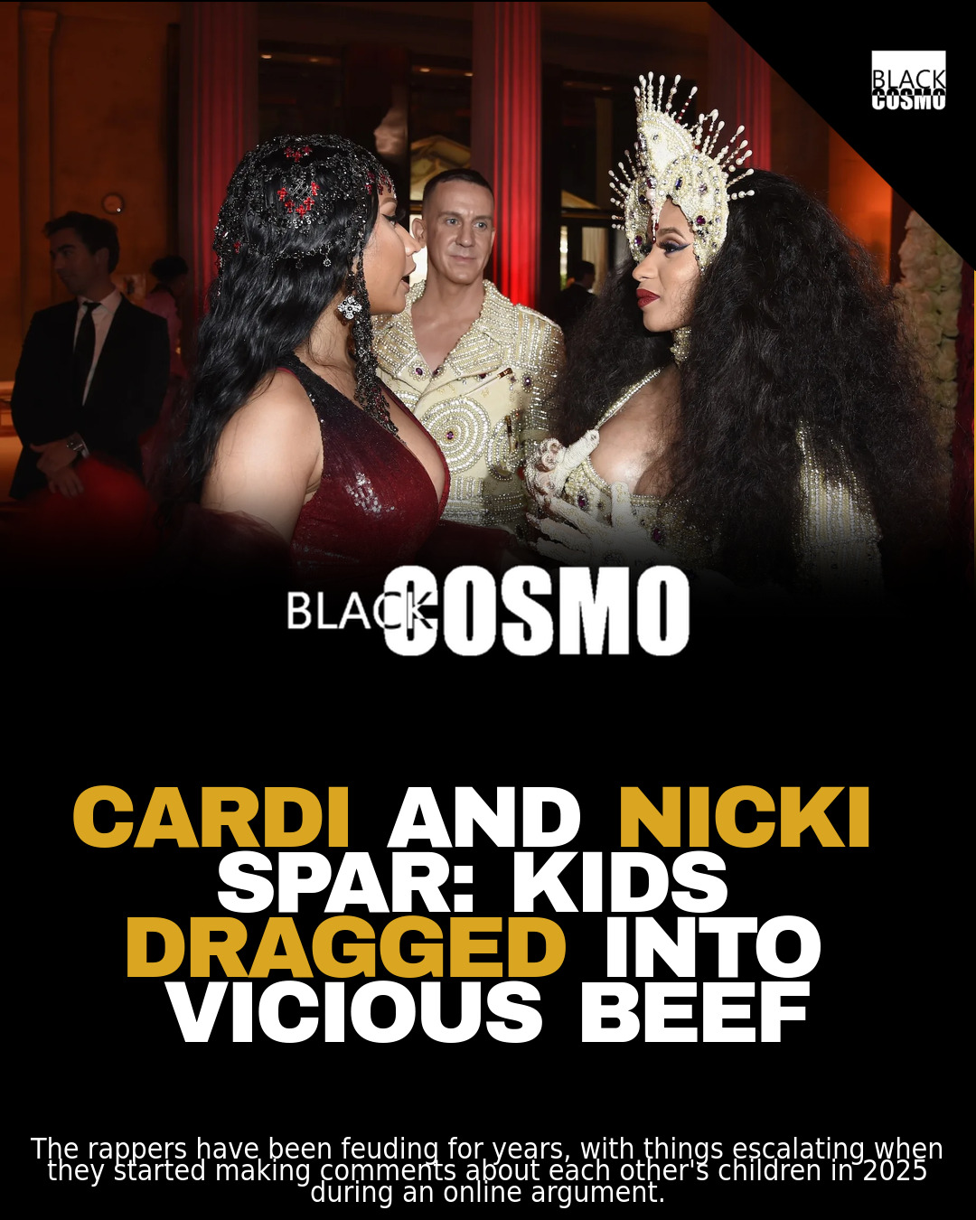 Cardi B & Nicki Minaj’s Kids: Feud Gets Messy Cardi B & Nicki Minaj’s Kids: Feud Gets Messy