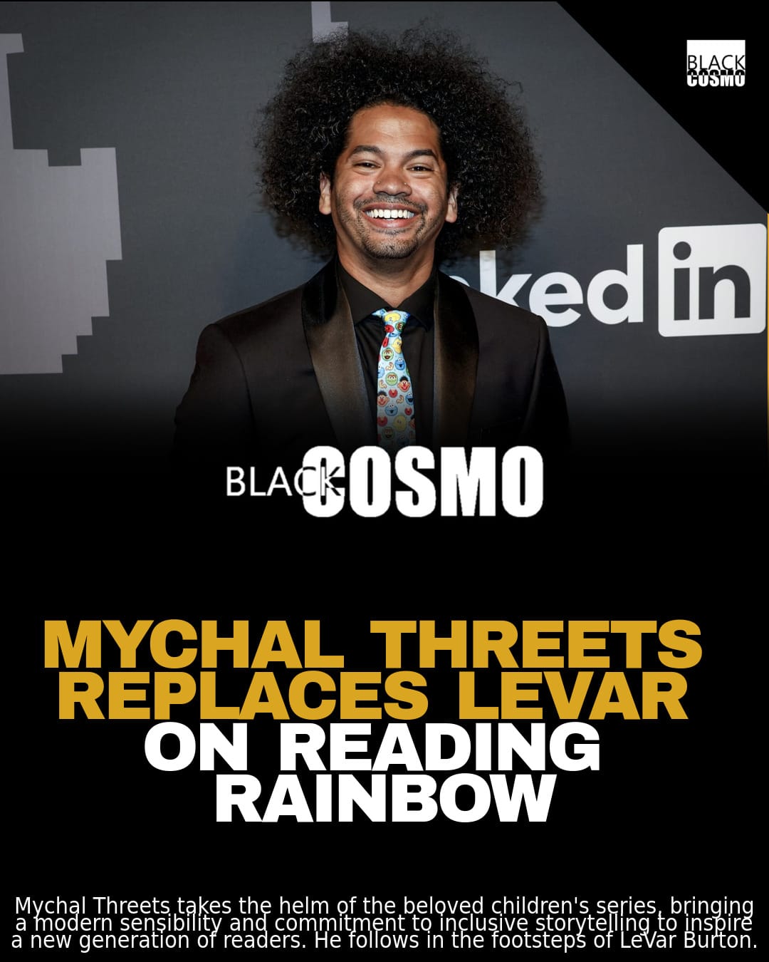 Mychal: The Perfect New ‘Reading Rainbow’ Host Mychal: The Perfect New ‘Reading Rainbow’ Host
