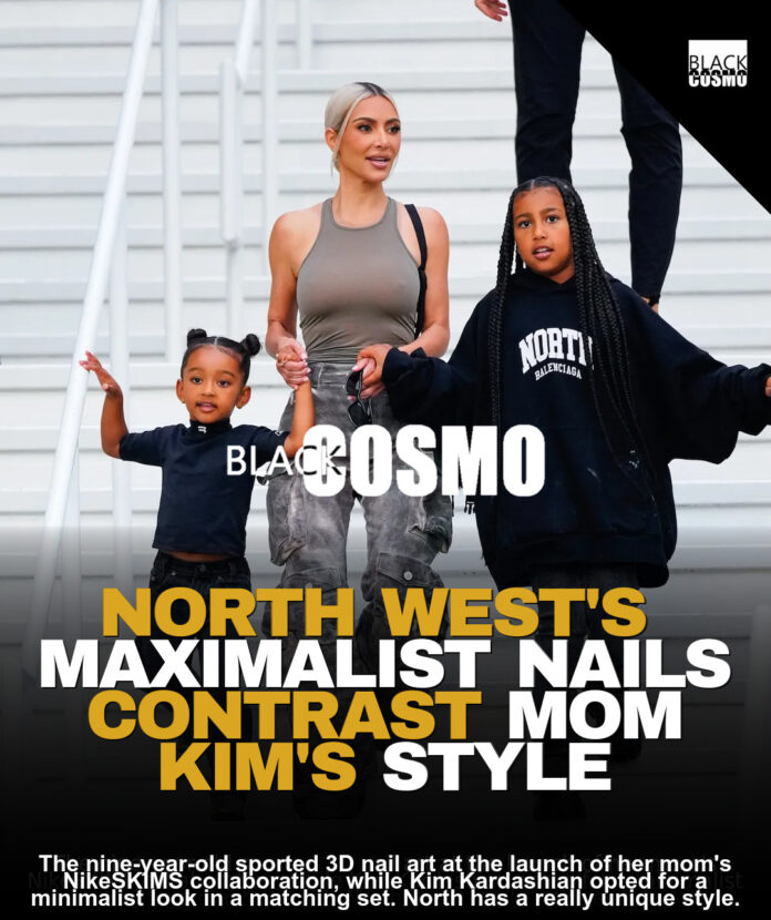 North West Nails: A Bold Contrast to Kim’s Style North West Nails: A Bold Contrast to Kim’s Style