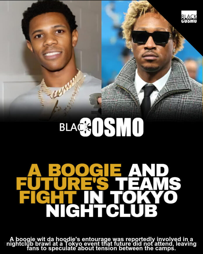 A Boogie & Future’s Crews Brawl in Tokyo Nightclub A Boogie & Future’s Crews Brawl in Tokyo Nightclub