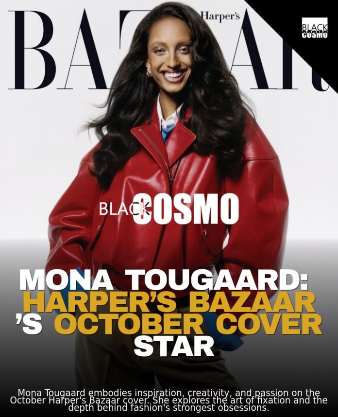 Mona Tougaard on Harper’s Bazaar Cover Mona Tougaard on Harper’s Bazaar Cover