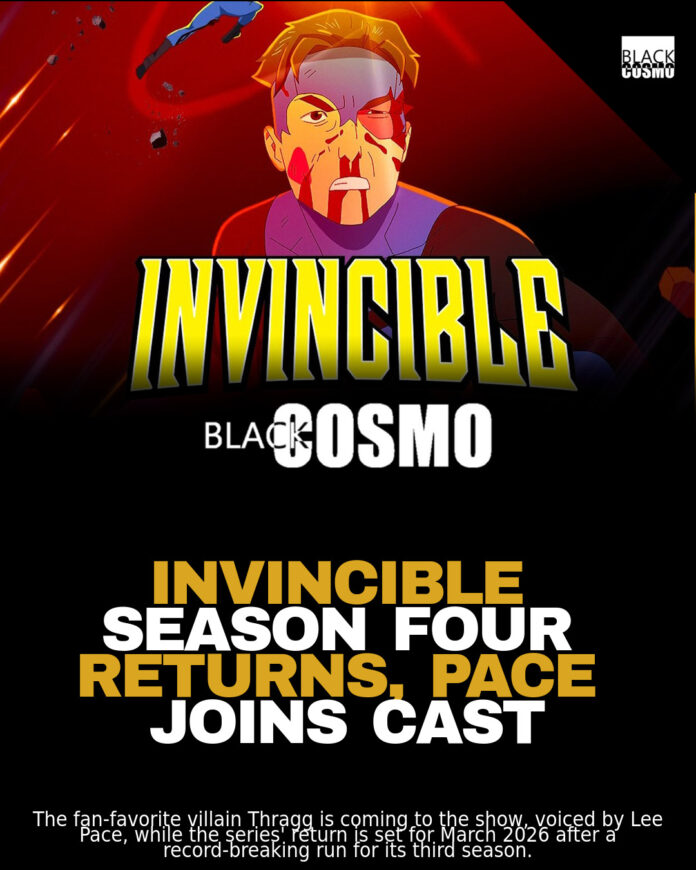Invincible Season 4 Teaser Drops; Lee Pace Joins Cast Invincible Season 4 Teaser Drops; Lee Pace Joins Cast