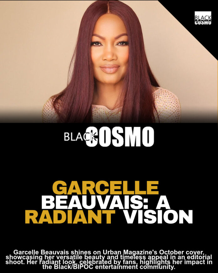 Garcelle Beauvais Graces Urban Magazine Cover! Garcelle Beauvais Graces Urban Magazine Cover!