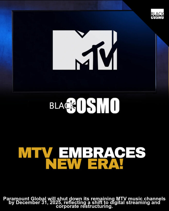 MTV’s Music Channels Sign Off MTV’s Music Channels Sign Off