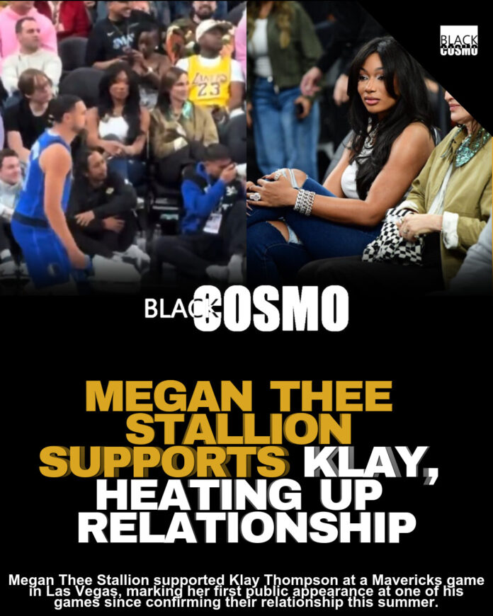 Megan Thee Stallion & Klay Thompson’s Mom at NBA Game Megan Thee Stallion & Klay Thompson’s Mom at NBA Game