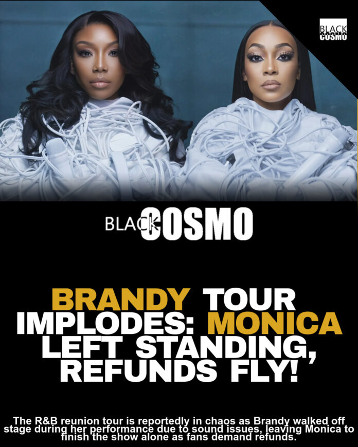 Brandy & Monica Tour Troubles: On Stage Drama! Brandy & Monica Tour Troubles: On Stage Drama!