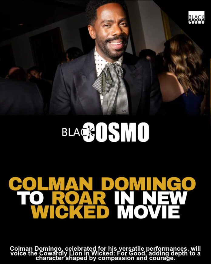 Colman Domingo is the Perfect Cowardly Lion in Wicked Colman Domingo is the Perfect Cowardly Lion in Wicked