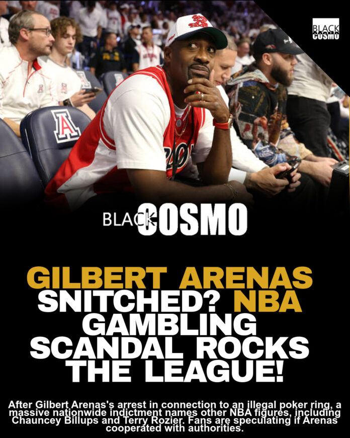 NBA Scandal: Stars Arrested, Gilbert Arenas Involved? – BlkCosmo Cover