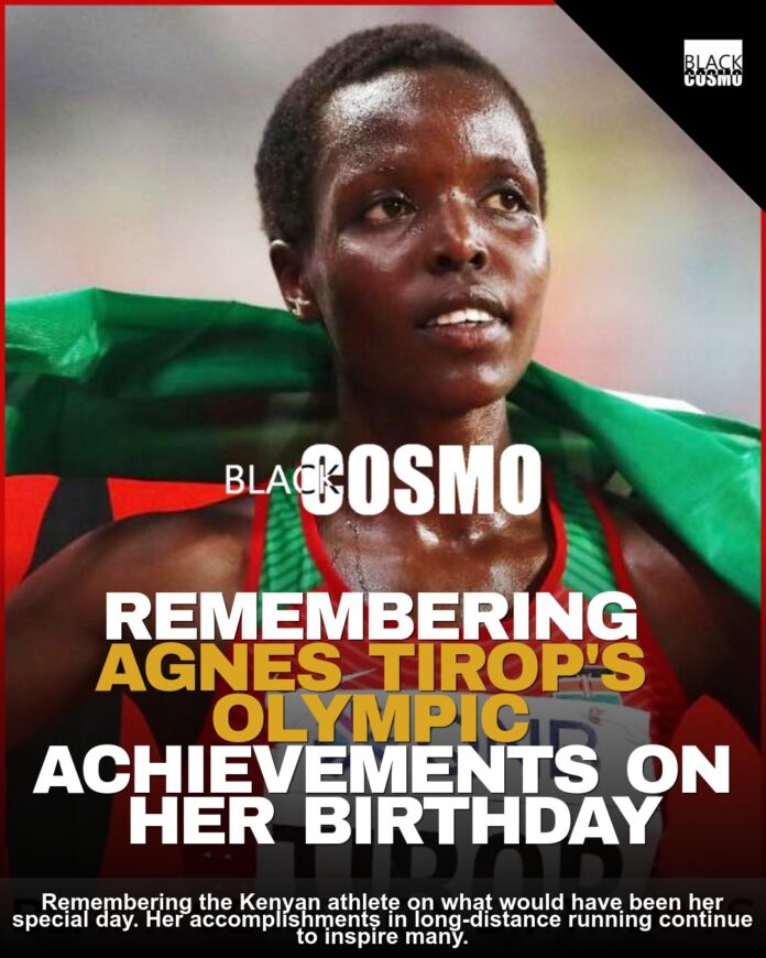 Gone Too Soon: Happy Heavenly Birthday to Trailblazing Runner Agnes Tirop, Forever an Inspiration – BlkCosmo Cover