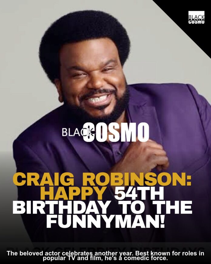 Happy 54th Birthday to Craig Robinson: The Office Legend Still Making Us LOL! – BlkCosmo Cover