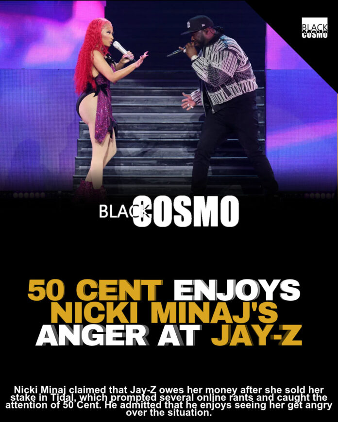 50 Cent on Nicki Minaj’s Jay-Z Anger: Rapper’s Reaction 50 Cent on Nicki Minaj’s Jay-Z Anger: Rapper’s Reaction