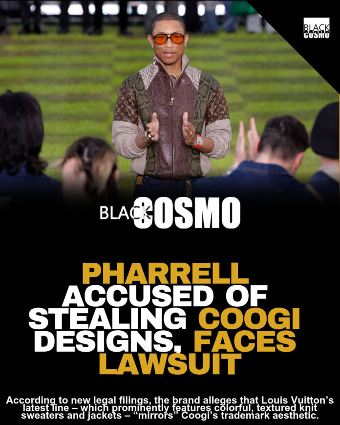 Pharrell & Louis Vuitton: COOGI Design Theft?! See Pics Pharrell & Louis Vuitton: COOGI Design Theft?! See Pics