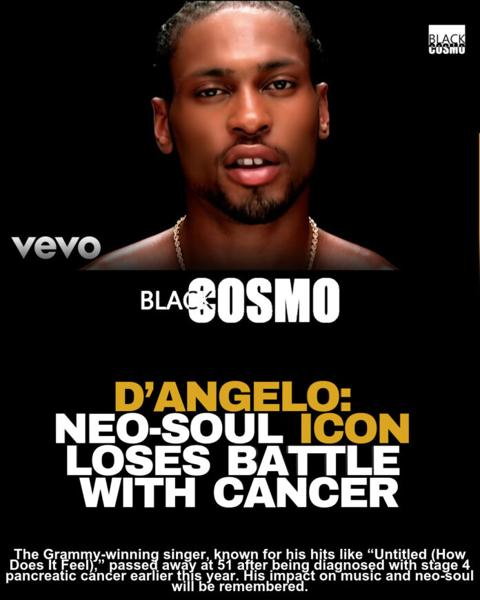 D’Angelo Dies at 51: Soul Legend Gone Too Soon D’Angelo Dies at 51: Soul Legend Gone Too Soon