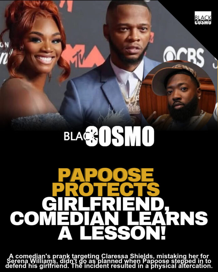 Papoose Confronts Prankster: Claressa Shields Mix-Up Papoose Confronts Prankster: Claressa Shields Mix-Up