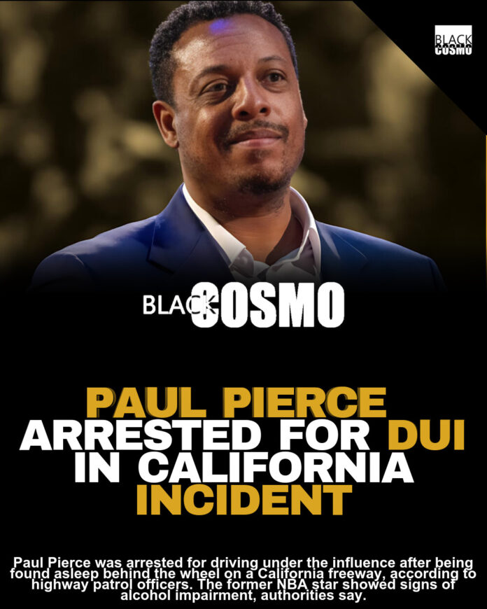 Paul Pierce DUI Arrest: NBA Legend Found Asleep on Freeway Paul Pierce DUI Arrest: NBA Legend Found Asleep on Freeway