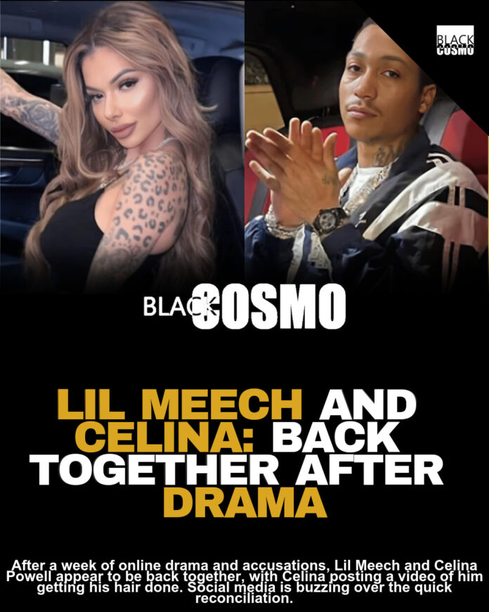 Lil Meech & Celina Powell: Back Together After Drama! Lil Meech & Celina Powell: Back Together After Drama!