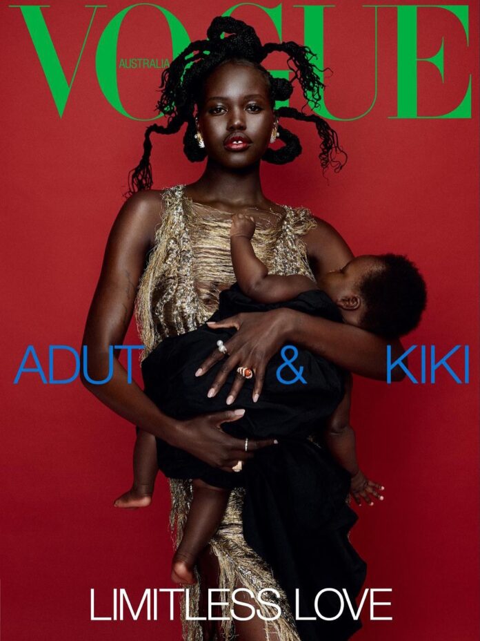 Adut Akech SHINES on Vogue Australia November Cover Adut Akech SHINES on Vogue Australia November Cover