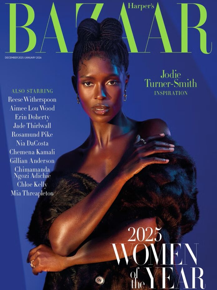 Jodie Smith-Turner SLAYS on Harper’s Bazaar November Cover! Jodie Smith-Turner SLAYS on Harper’s Bazaar November Cover!