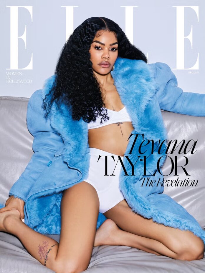 Teyana Taylor SHUTS DOWN Elle USA November Cover with Fierce Hairstyle! Teyana Taylor SHUTS DOWN Elle USA November Cover with Fierce Hairstyle!
