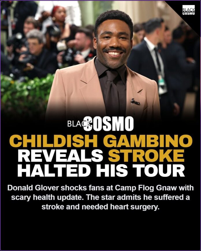 Donald Glover Finally Reveals Why SHOCKING NEWS Donald Glover aka Childish Gambino just revealed the REAL reason