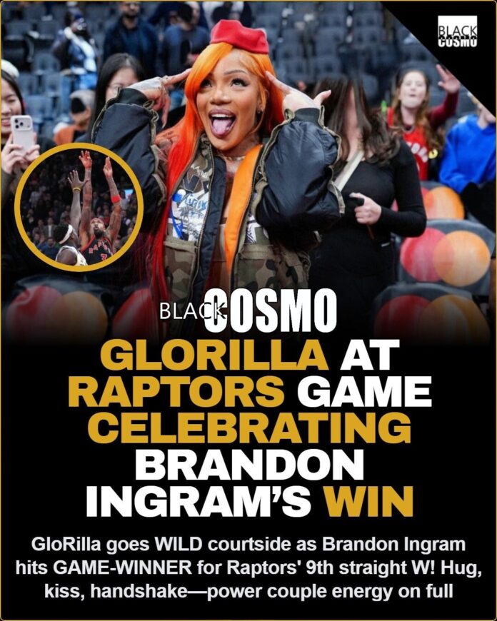 Toronto Raptors is 9 Wins in and GloRilla is Loving it for Her Beau Brandon Ingram The energy in Toronto was already electric, but things reached a fever pitch whe